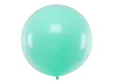 Ballon rond géant menthe pastel clair 1 m – ballon XXL pour décoration événementielle