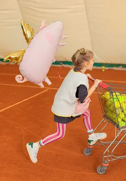 Ballon Mylar Cochon rose 72 cm – ballon animal de ferme pour anniversaire et baby shower