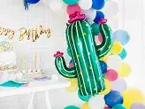 Ballon Mylar Cactus 84 cm – ballon géant cactus pour décoration fiesta et thème tropical