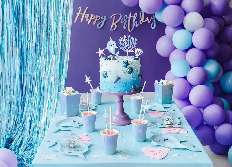 Pailles en papier lilas rayées blanches 19,5 cm – lot de 10 pailles décoratives pour fête et anniversaire