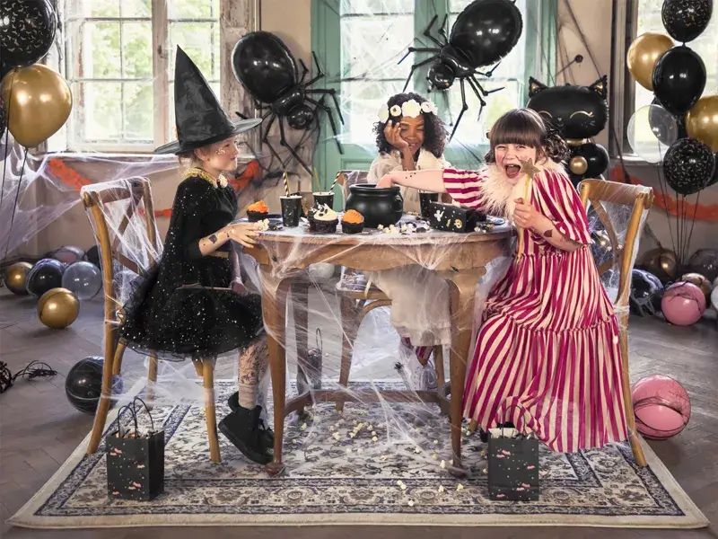 Ballon Mylar Chaton noir 48 x 36 cm – ballon décoratif chat pour anniversaire et fête à thème