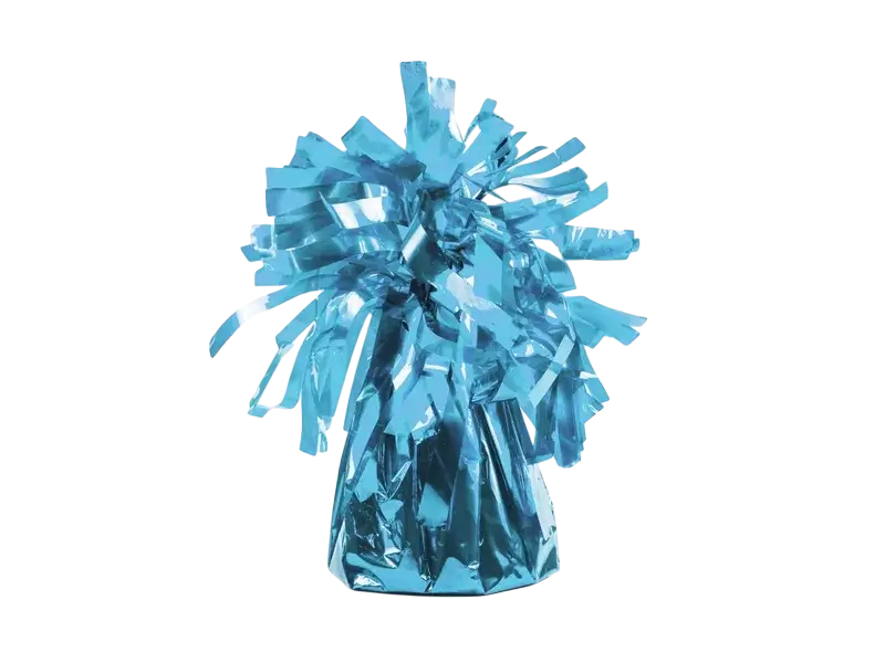 Poids pour ballon bleu 130 g – lest de ballon pour décoration et bouquets de ballons