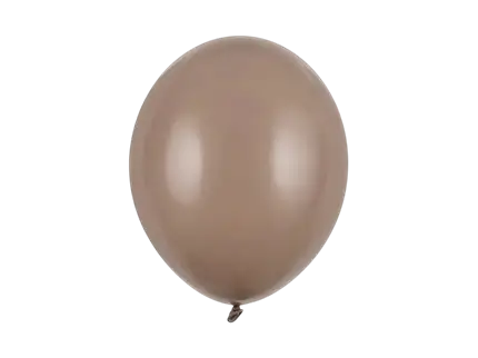 Ballons Strong Pastel Cappuccino 30 cm – lot de 50 ballons pour décoration de mariage et événement