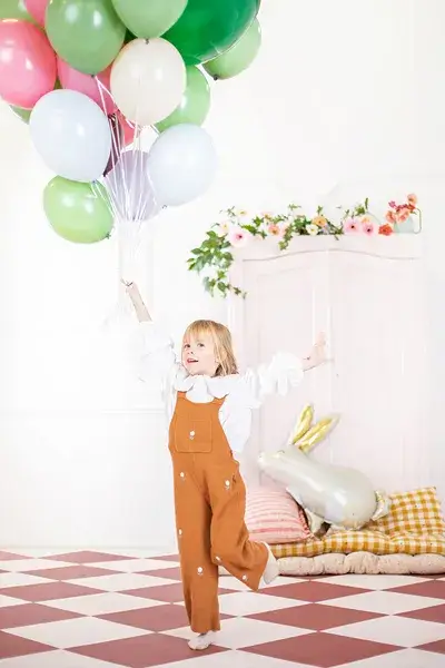 Ballon aluminium Lièvre 88 cm – ballon géant lapin pour Pâques, anniversaire et décoration de fête