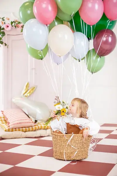 Ballon aluminium Lièvre 88 cm – ballon géant lapin pour Pâques, anniversaire et décoration de fête