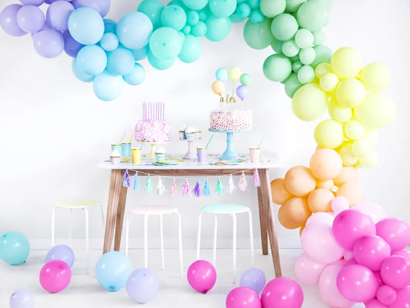 Ballons Strong lilas clair pastel 30 cm – lot de 50 ballons pour anniversaire, baby shower et décoration événementielle