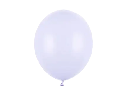 Ballons Strong lilas clair pastel 30 cm – lot de 50 ballons pour anniversaire, baby shower et décoration événementielle