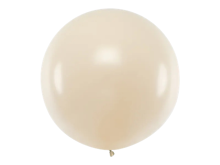 Ballon rond géant nude 1 m – ballon XXL pour mariage, baby shower et décoration événementielle