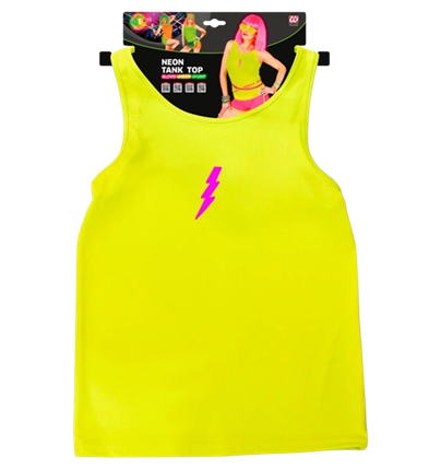 Maillot vert fluo – accessoire fluo pour soirée, festival et déguisement années 80