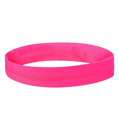 Bandeau Rose Fluo – Accessoire Années 80 pour Soirée, Sport &amp; Déguisement