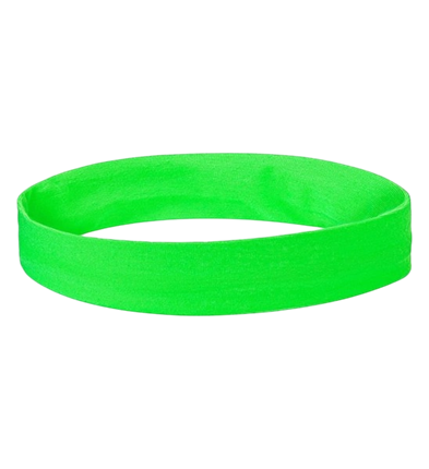 Bandeau Vert Fluo – Accessoire Années 80 pour Soirée, Sport &amp; Déguisement