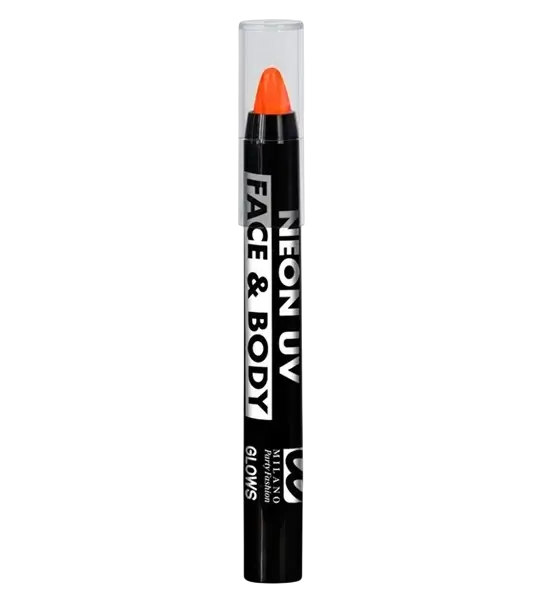 Crayon maquillage orange fluo