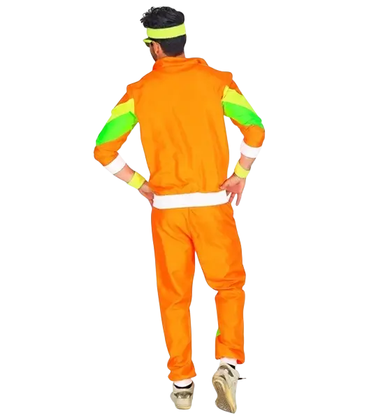 Déguisement années 80 pour adulte – veste et pantalon rétro - XL