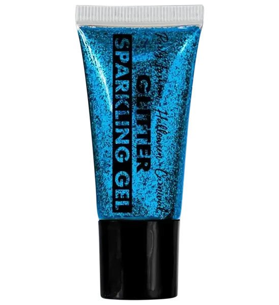 Crème Scintillante Bleue 25 ml – Maquillage Pailleté Visage &amp; Corps