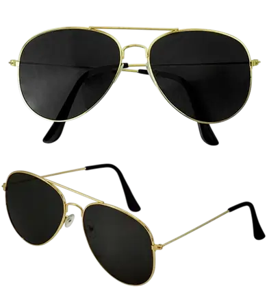 Lunettes avec verres noirs – accessoire de déguisement pour adulte