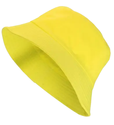 Chapeau Bob jaune fluo