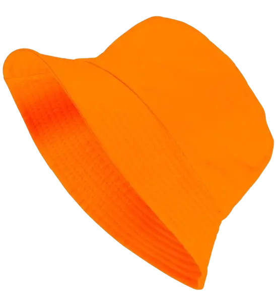 Chapeau Pêcheur Orange Fluo – Bob Fluorescent pour Festival, Soirée &amp; Déguisement