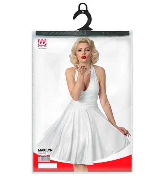 Déguisement Marilyn pour adulte – robe iconique avec ceinture - L