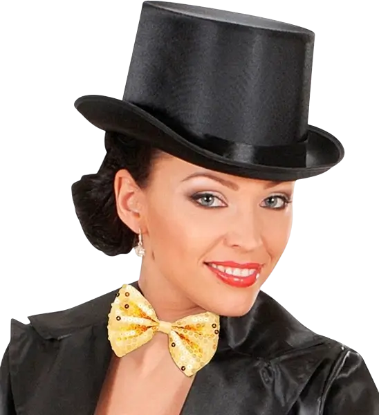 Nœud papillon à paillettes dorées – accessoire chic pour fête, réveillon et déguisement