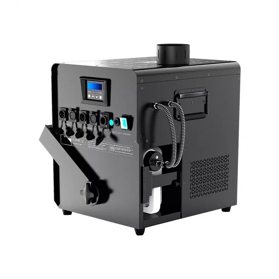 NOVA FOG JET - Machine à fumée EFFET CO2, IP65 + LED 24x9W - Projection 15 mètres