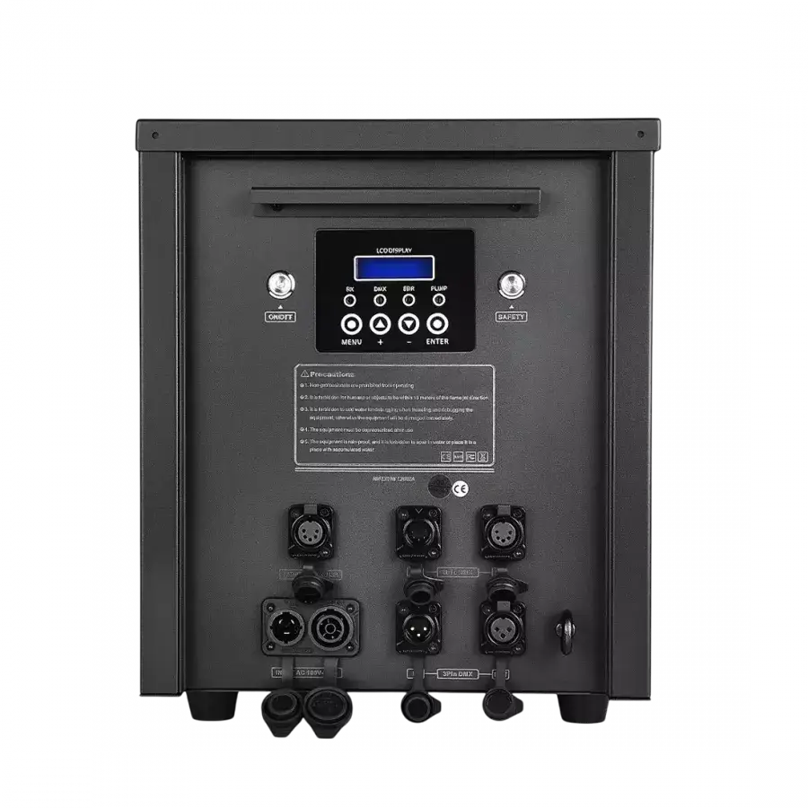 SYNC FLAMER® - Machine à flammes 300W, Outdoor IP65 - 8 à 10 mètres
