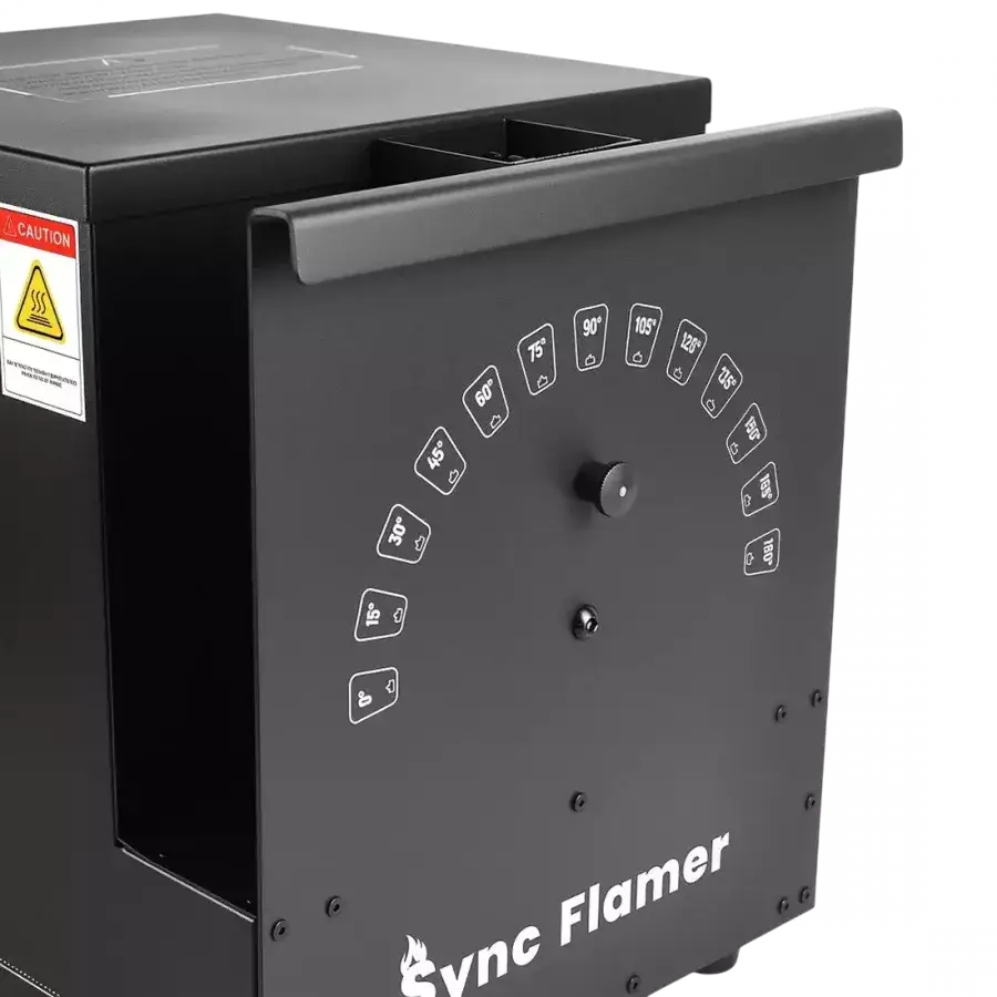 SYNC FLAMER® - Machine à flammes 300W, Outdoor IP65 - 8 à 10 mètres