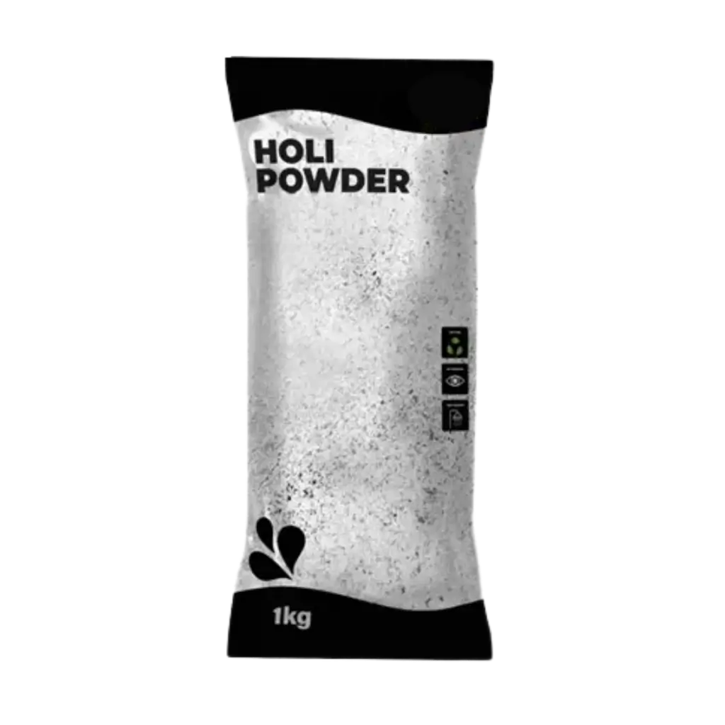 Poudre Holi Blanc - Sachet de 1kg