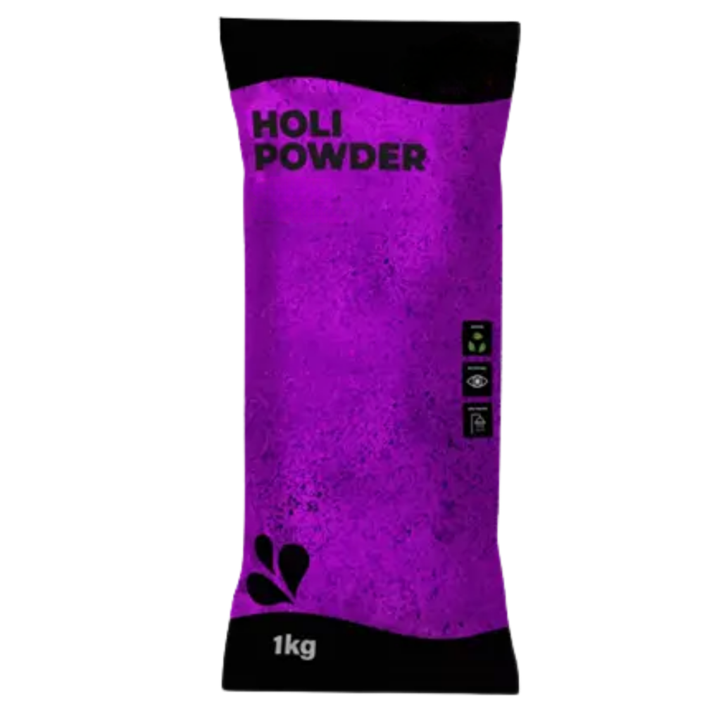 Poudre Holi Violet - Sachet de 1kg
