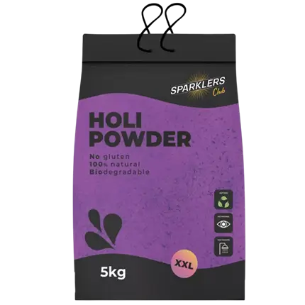 Poudre Holi VIOLET- Sac de 5kg