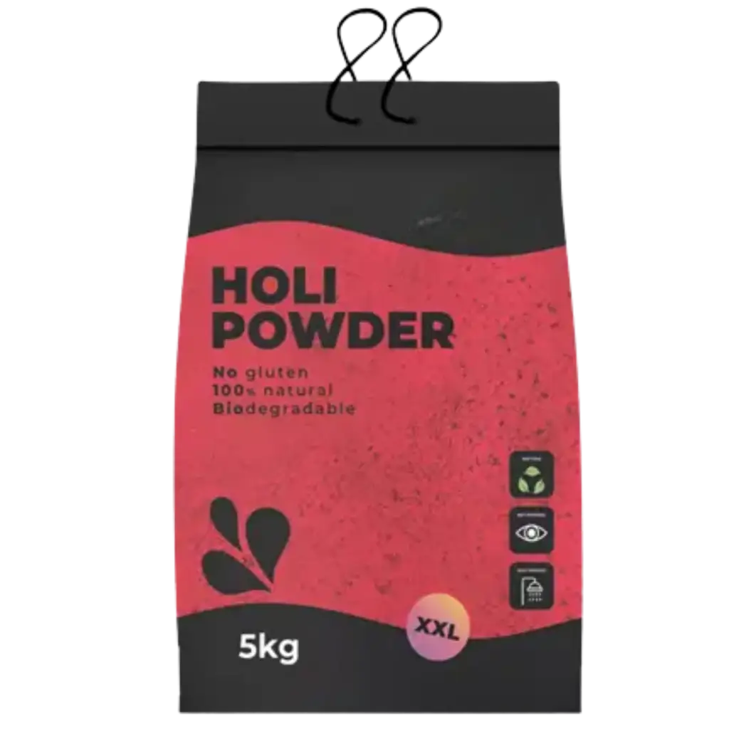 Poudre Holi ROUGE - Sac de 5kg