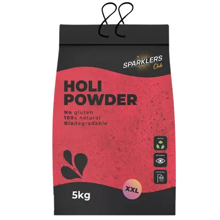Poudre Holi ROUGE - Sac de 5kg