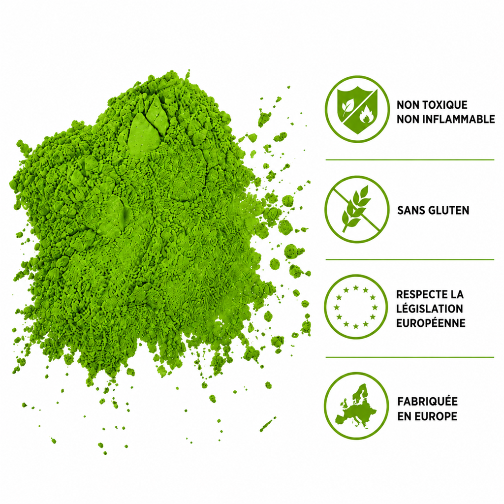 Poudre Holi VERT - Sac de 5kg