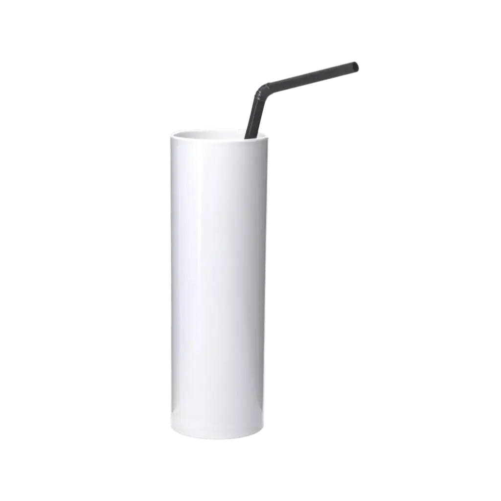Paille en PP ÉCONOMIQUE noir 20cm ø 5mm –Certifiée alimentaire &amp; réutilisable – 56 sachets de 250