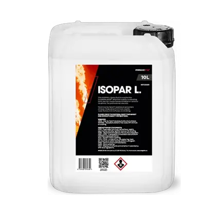 Liquide Isopar L pour machine à flammes – 10 L