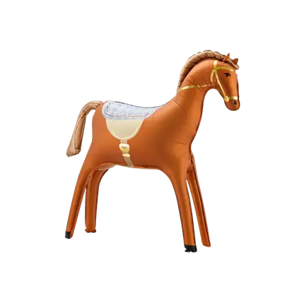 Ballon Aluminium Cheval Géant 112 x 97 cm – Décoration Anniversaire