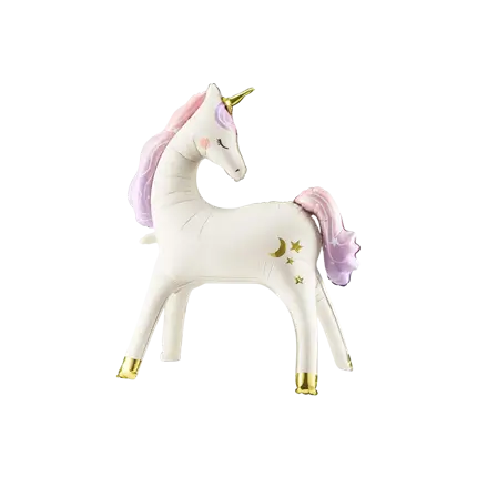 Ballon Aluminium Licorne Géante 95 x 86 cm – Décoration Anniversaire
