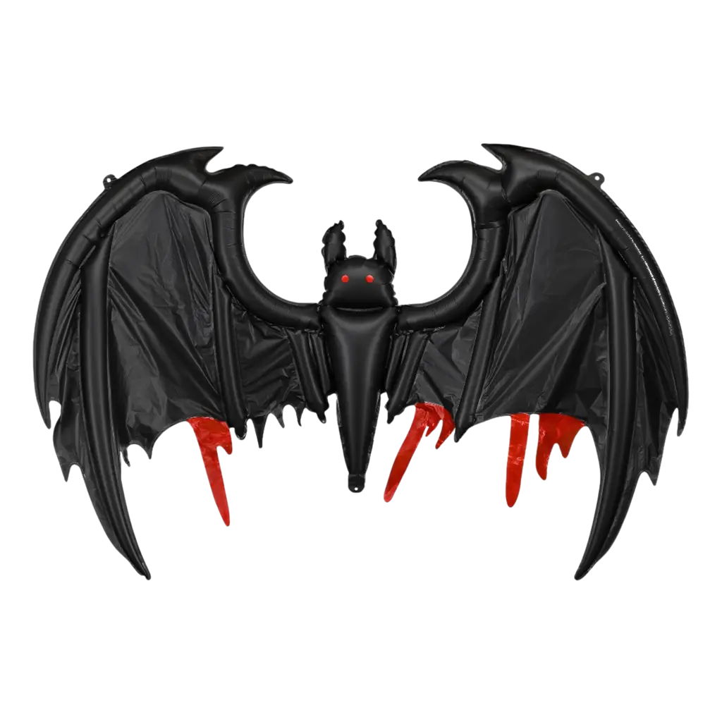 Ballon Aluminium Chauve-Souris Géante 120 x 81 cm – Décoration Halloween