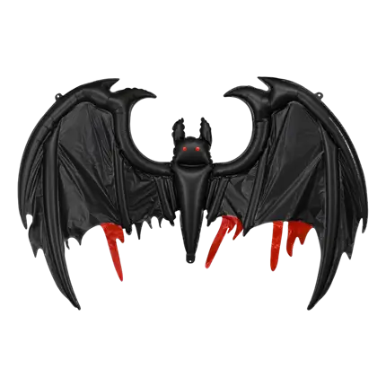 Ballon Aluminium Chauve-Souris Géante 120 x 81 cm – Décoration Halloween