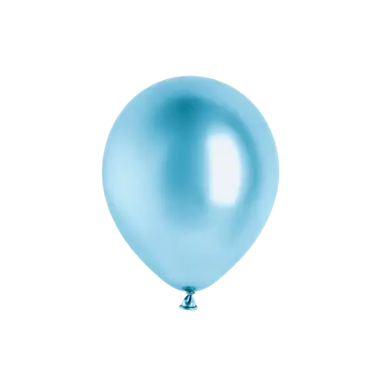 Lot de 10 Ballons Glossy Bleus 30 cm – Ballons Brillants de Décoration