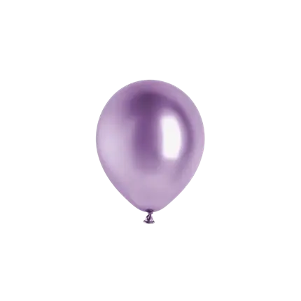 Lot de 50 Ballons Glossy Violets 12 cm – Ballons Brillants de Décoration