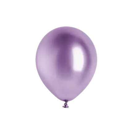 Lot de 50 Ballons Glossy Violets 30 cm – Ballons Métalliques Brillants