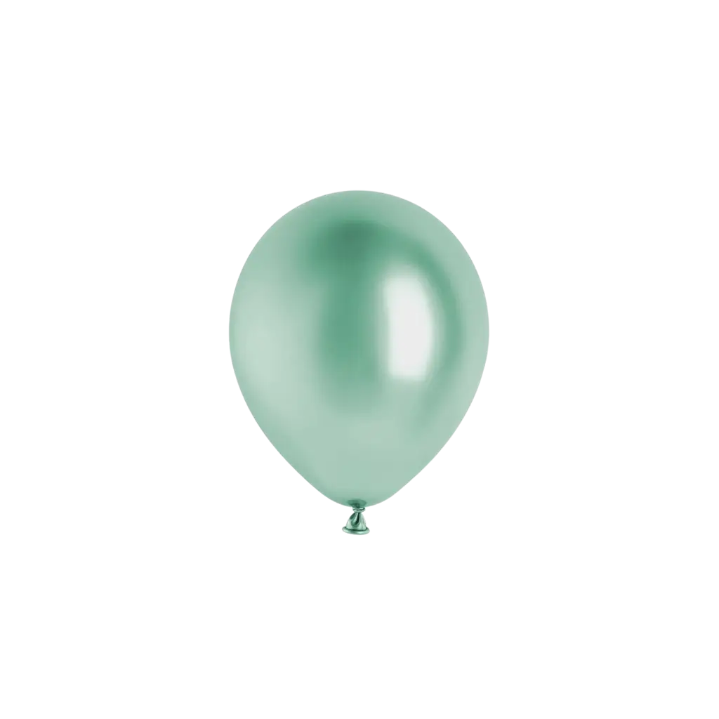 Lot de 50 Ballons Glossy Vert Bouteille 12 cm – Ballons Brillants de Décoration