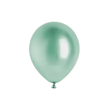 Lot de 10 Ballons Glossy Vert Bouteille 30 cm – Ballons Brillants de Décoration