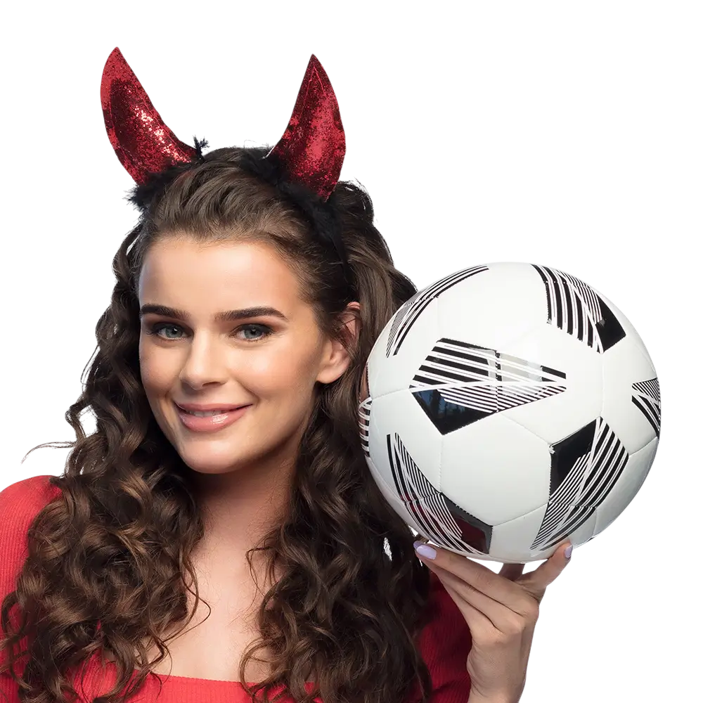 Serre-Tête Diablesse Rouge – Cornes de Diable Halloween