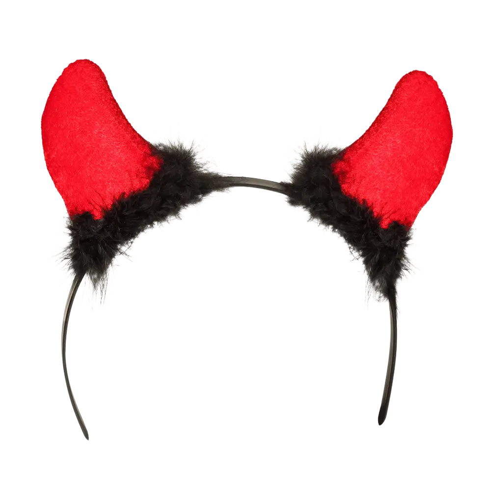 Serre-Tête Cornes de Diable – Accessoire Halloween