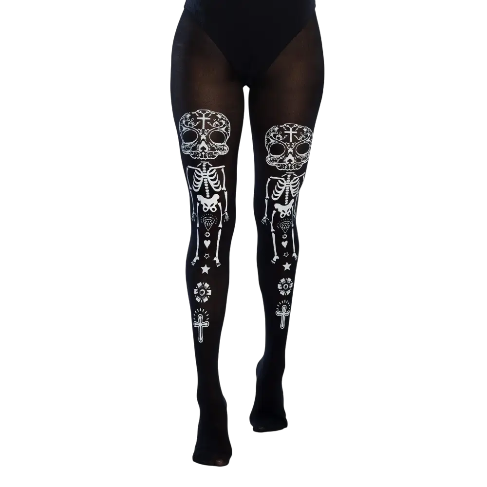 Collant Squelette Dia de los Muertos – Jour des Morts Halloween