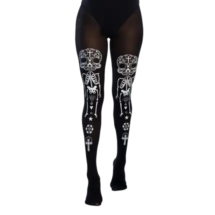 Collant Squelette Dia de los Muertos – Jour des Morts Halloween