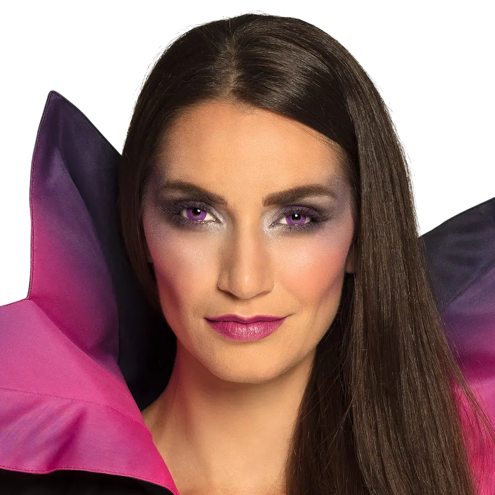 Lentilles Gothiques Violettes – Lentilles Halloween