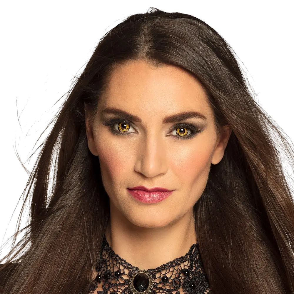 Lentilles Jaunes et Noires Twilight – Lentilles Halloween