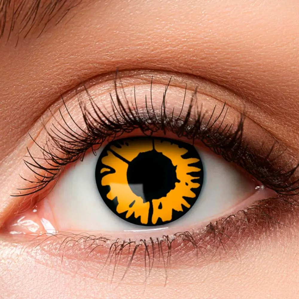 Lentilles Jaunes et Noires Twilight – Lentilles Halloween